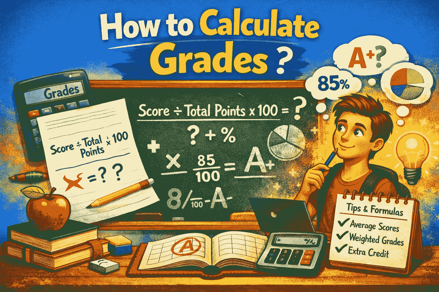 How to calculate grades