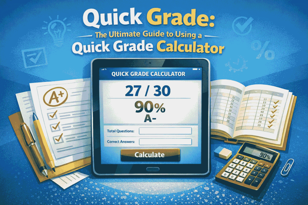 Quick grade calculator