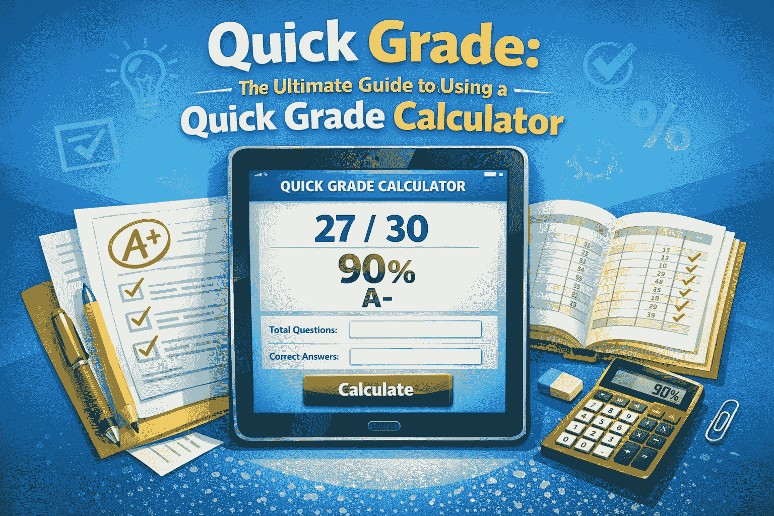 Quick grade calculator